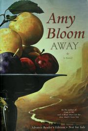 Away : a novel  Cover Image