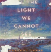 All the light we cannot see a novel  Cover Image