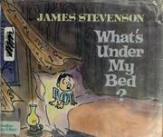 What's under my bed?  Cover Image