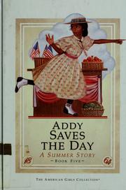 Addy saves the day : a summer story  Cover Image