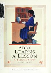Addy learns a lesson : a school story  Cover Image
